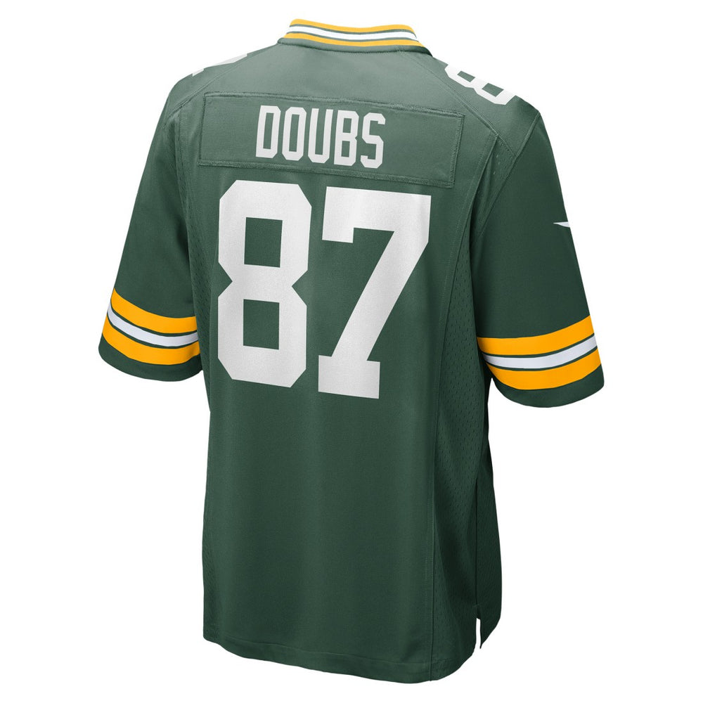 Romeo Doubs Green Bay Packers Game Player Jersey Green