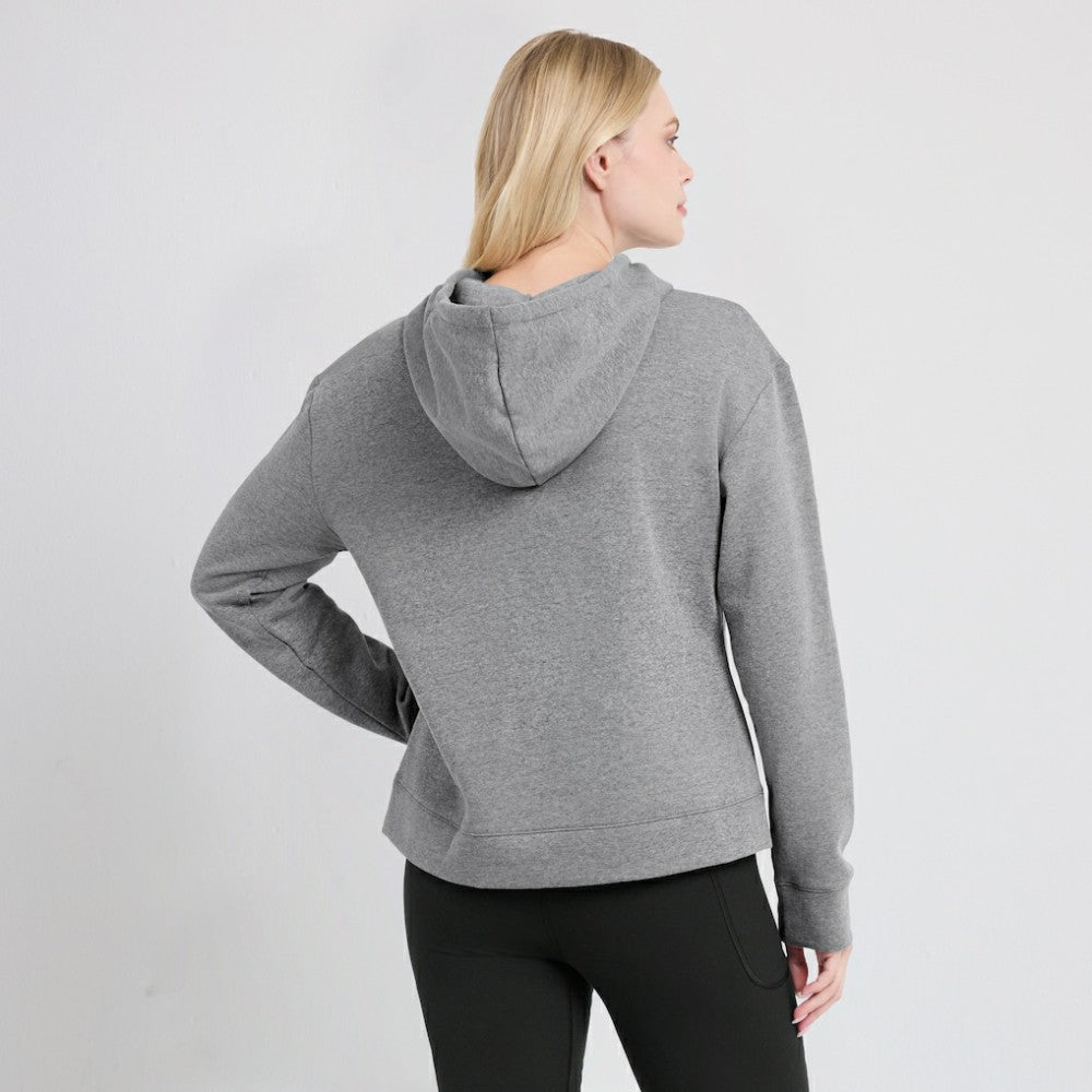 NHL Washington Capitals Fanatics Women's Script Favorite Pullover Hoodie - Heather Gray