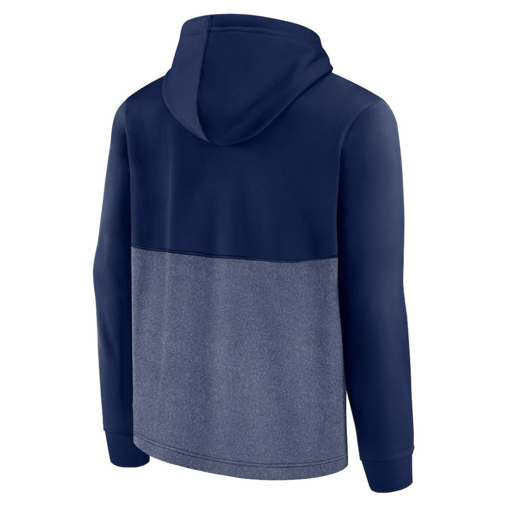 NHL Seattle Kraken Fanatics Successful Tri-Blend Pullover Hoodie - Deep Sea Blue