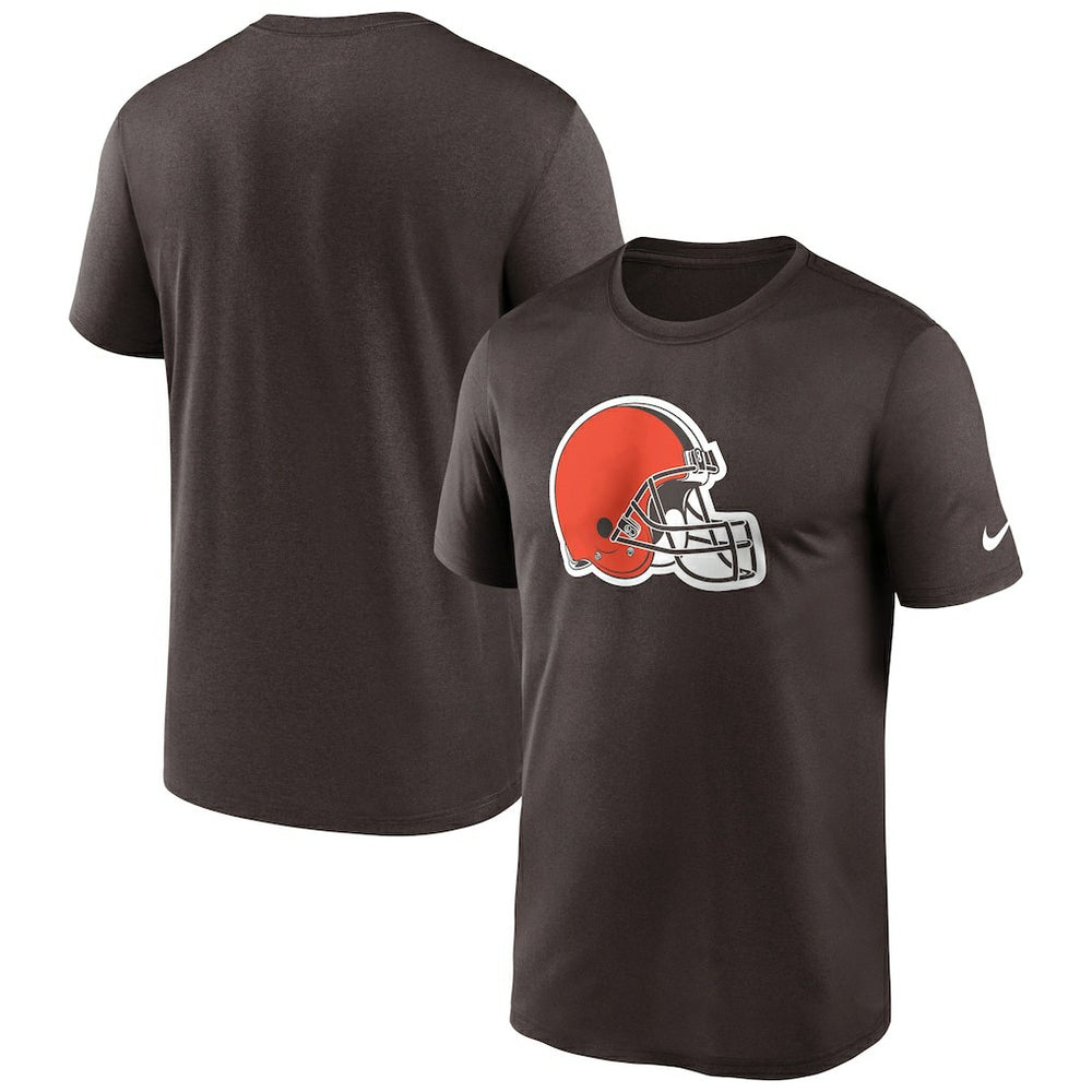 Cleveland Browns Primetime Legend Logo Performance T-Shirt Brown