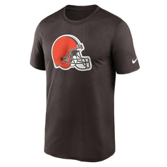 Cleveland Browns Primetime Legend Logo Performance T-Shirt Brown