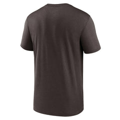 Cleveland Browns Primetime Legend Logo Performance T-Shirt Brown