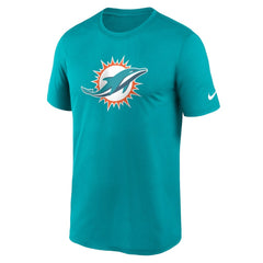 Miami Dolphins Primetime Legend Logo Performance T-Shirt Aqua