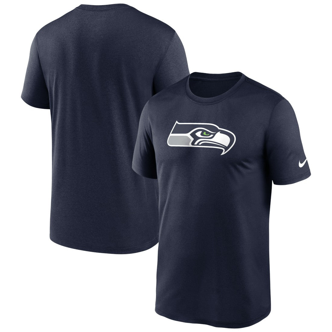 Seattle Seahawks Primetime Legend Logo Performance T-Shirt College Navy