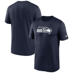 Seattle Seahawks Primetime Legend Logo Performance T-Shirt College Navy