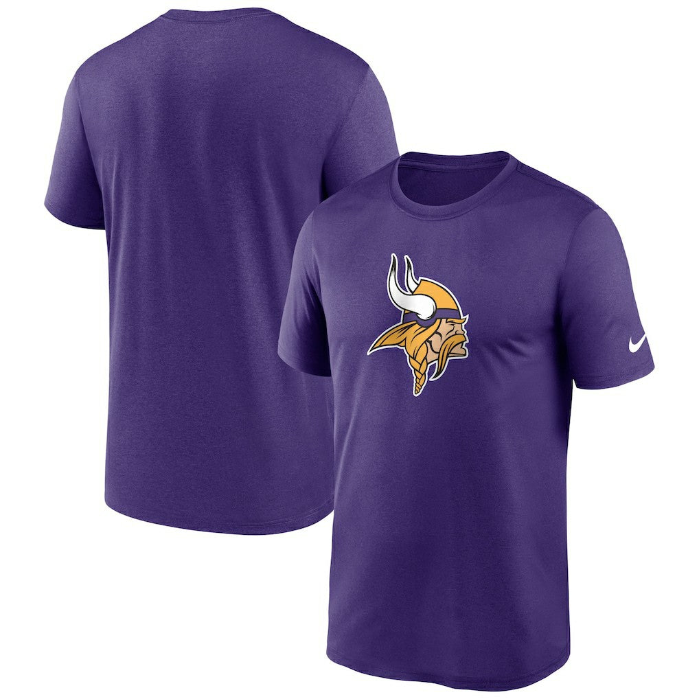 Minnesota Vikings Primetime Legend Logo Performance T-Shirt Purple