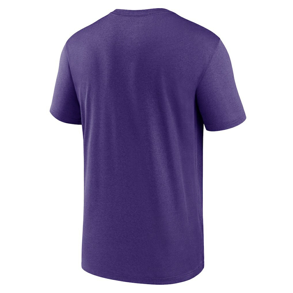 Minnesota Vikings Primetime Legend Logo Performance T-Shirt Purple