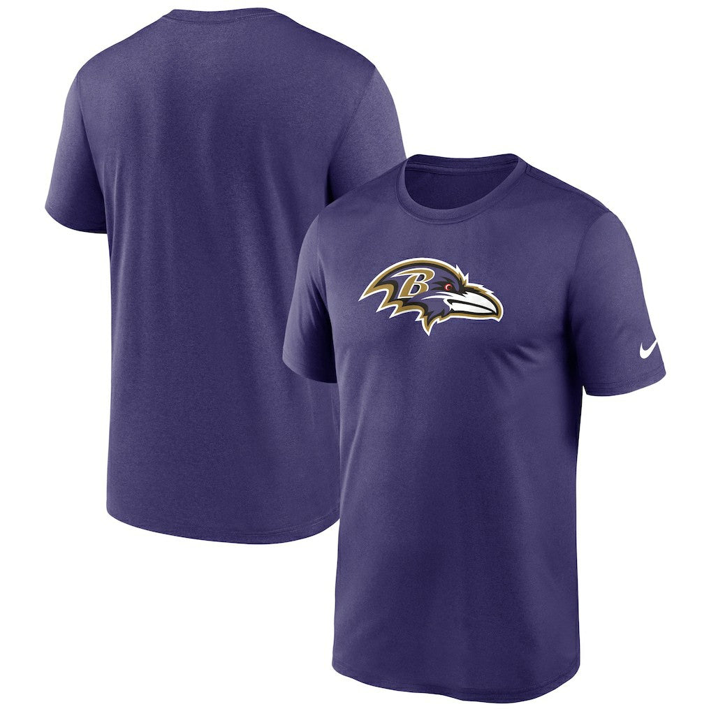 Baltimore Ravens Primetime Legend Logo Performance T-Shirt Purple