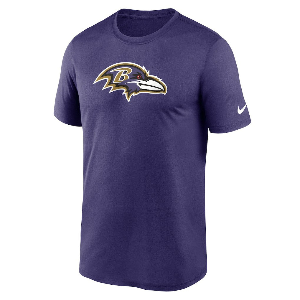 Baltimore Ravens Primetime Legend Logo Performance T-Shirt Purple