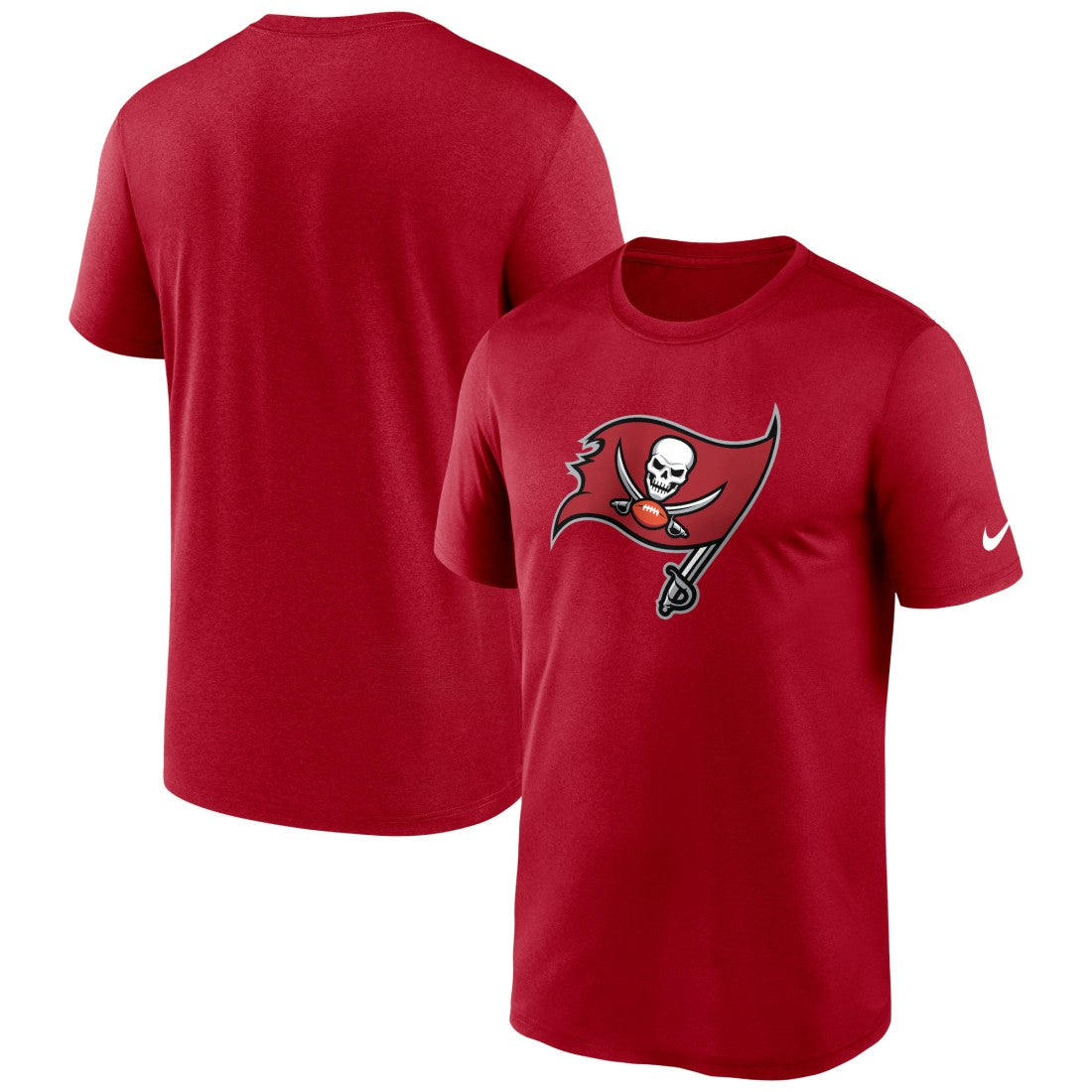Tampa Bay Buccaneers Primetime Legend Logo Performance T-Shirt Red
