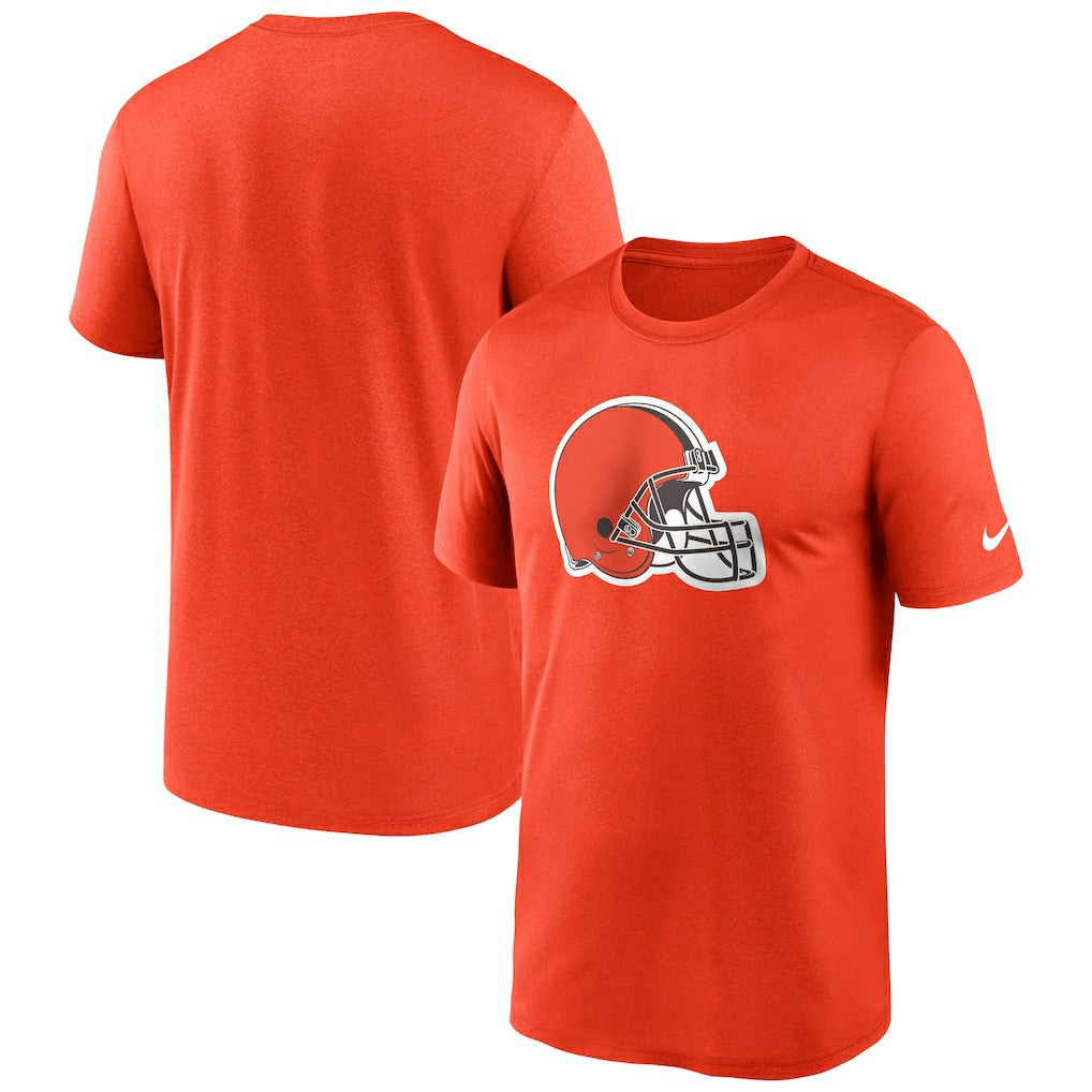 Cleveland Browns Primetime Legend Logo Performance T-Shirt Orange