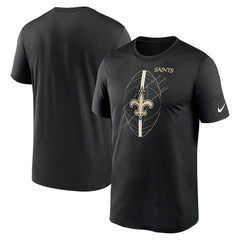 New Orleans Saints Legend Icon Performance T-Shirt Black