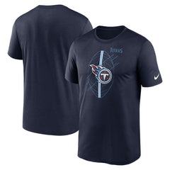 Tennessee Titans Legend Icon Performance T-Shirt Navy