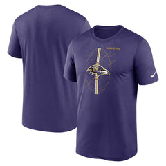 Baltimore Ravens Legend Icon Performance T-Shirt Purple