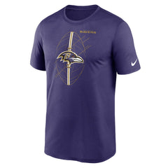Baltimore Ravens Legend Icon Performance T-Shirt Purple