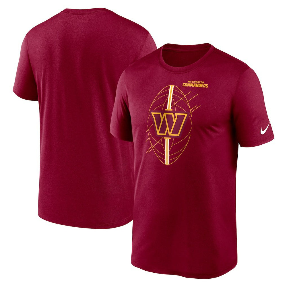 Washington Commanders Legend Icon Performance T-Shirt Burgundy