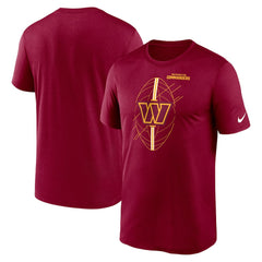Washington Commanders Legend Icon Performance T-Shirt Burgundy