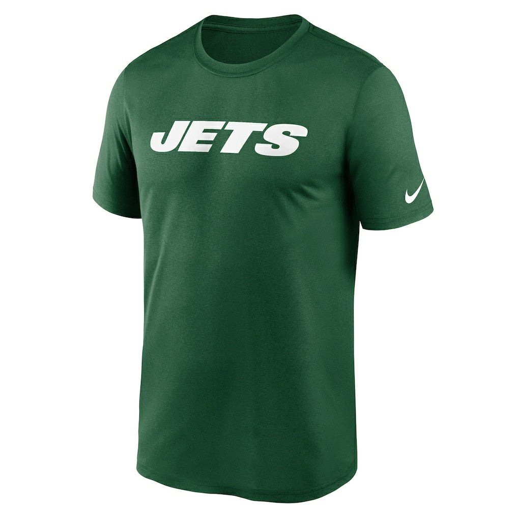 New York Jets Legend Wordmark Performance T-Shirt Green