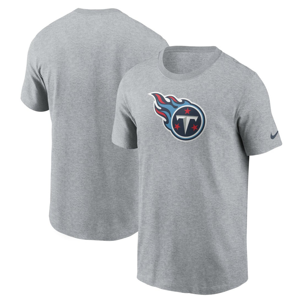 Tennessee Titans Logo Essential T-Shirt Gray