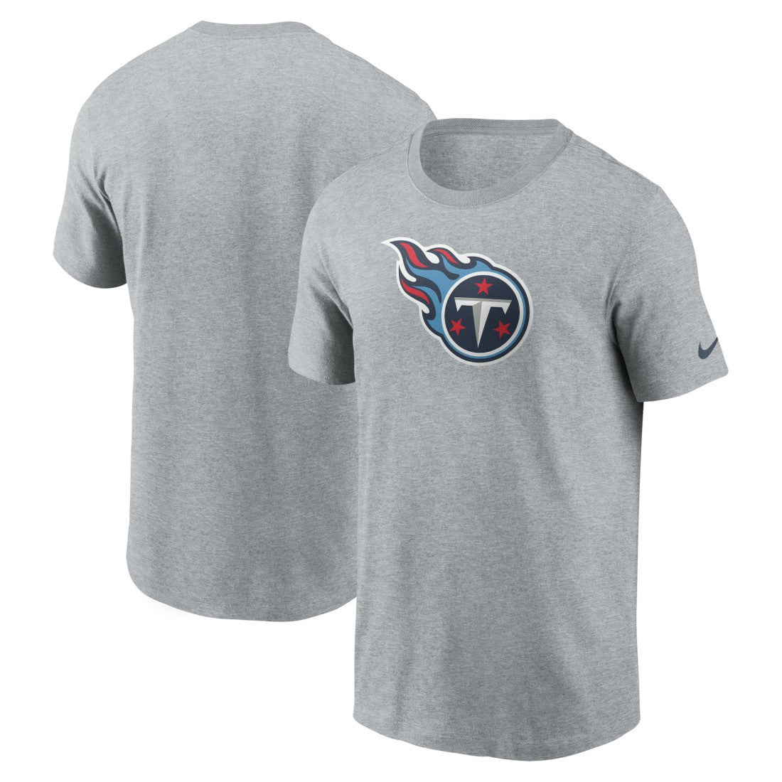 Tennessee Titans Logo Essential T-Shirt Gray