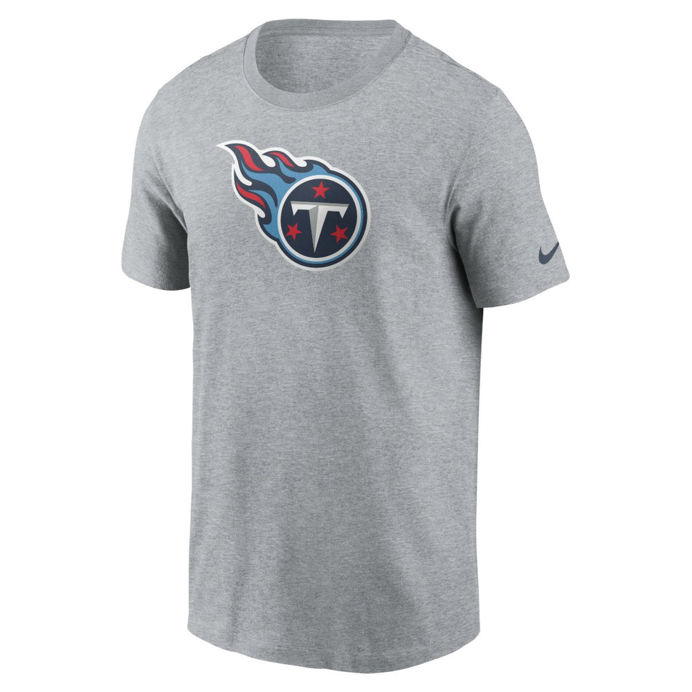 Tennessee Titans Logo Essential T-Shirt Gray