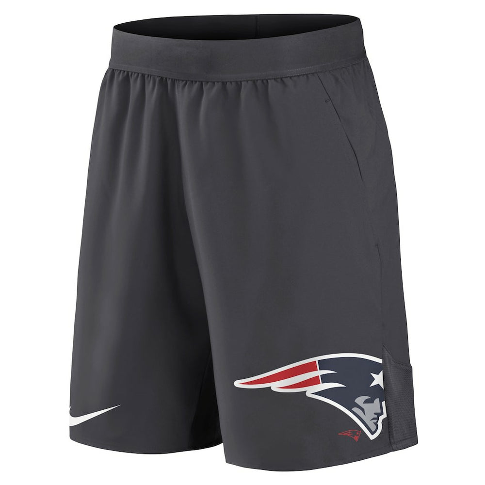 New England Patriots Stretch Performance Shorts Anthracite