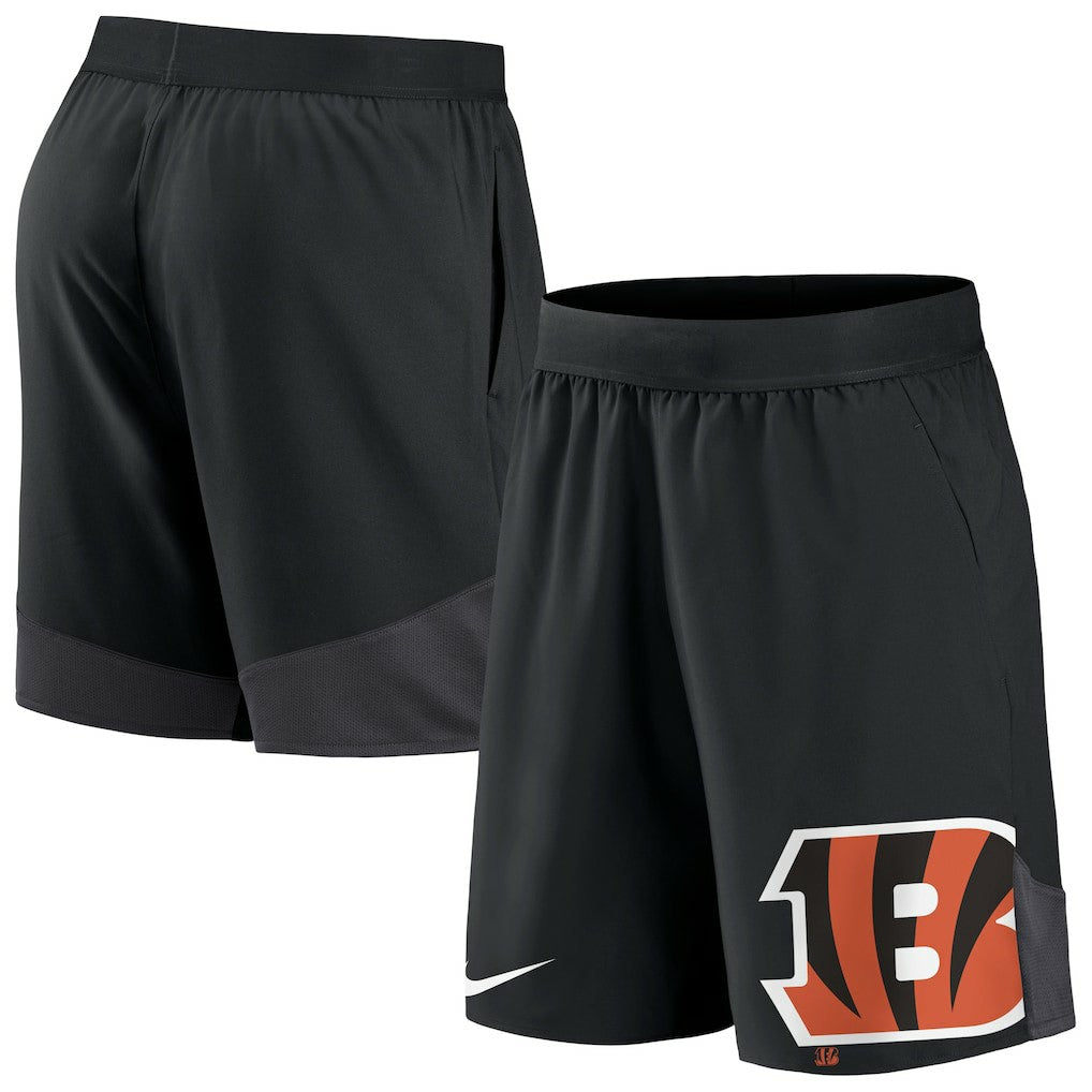 Cincinnati Bengals Stretch Performance Shorts Black