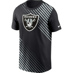 Las Vegas Raiders Yard Line Fashion Asbury T-Shirt Black