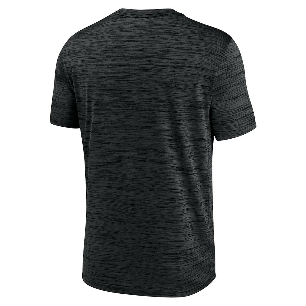 Cleveland Browns Yardline Velocity Performance T-Shirt Anthracite