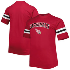 Arizona Cardinals Big & Tall Arm Stripe T-Shirt Cardinal