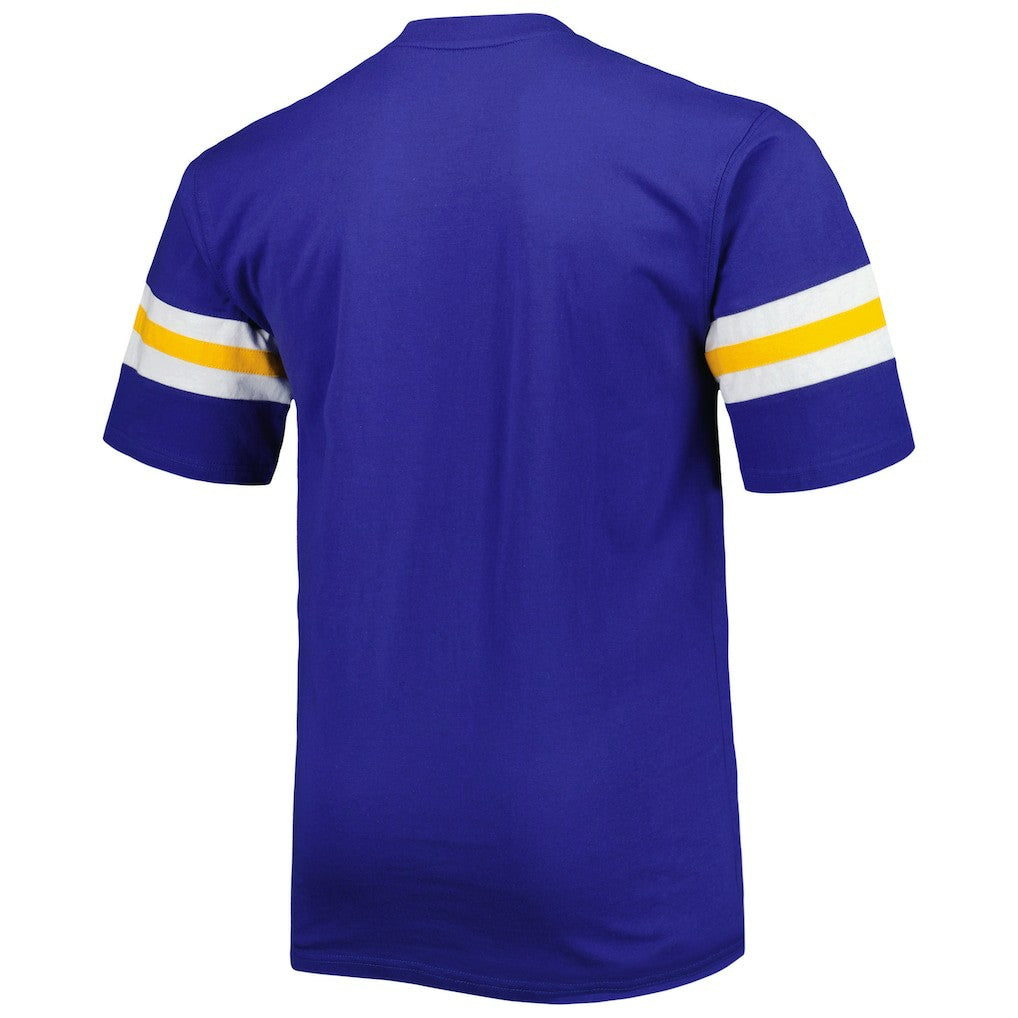 Los Angeles Rams Big & Tall Arm Stripe T-Shirt Royal