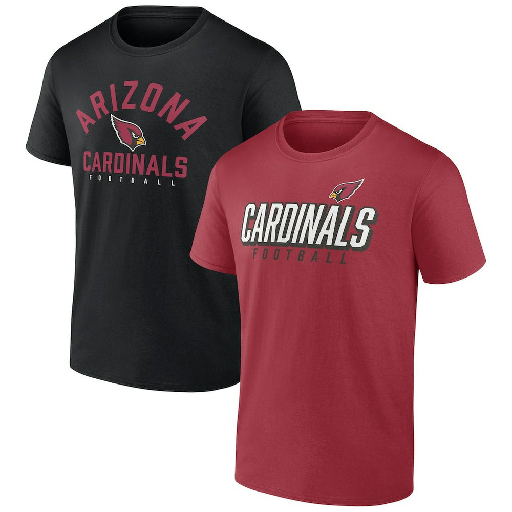 Arizona Cardinals Player Pack T-Shirt Combo Set Cardinal/Black