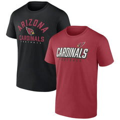 Arizona Cardinals Player Pack T-Shirt Combo Set Cardinal/Black