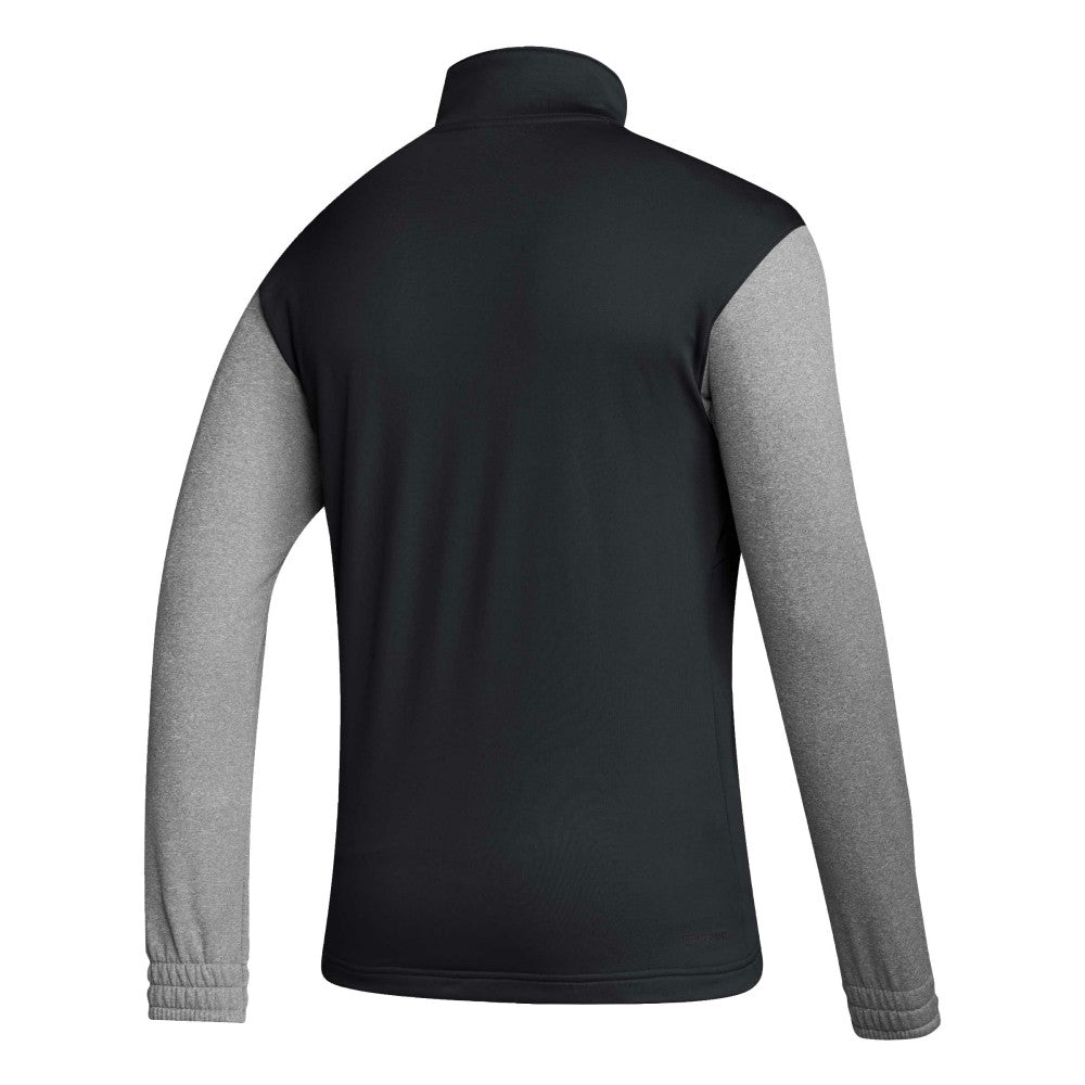 Mexico National Team Crest Long Sleeve Half-Zip Top Black