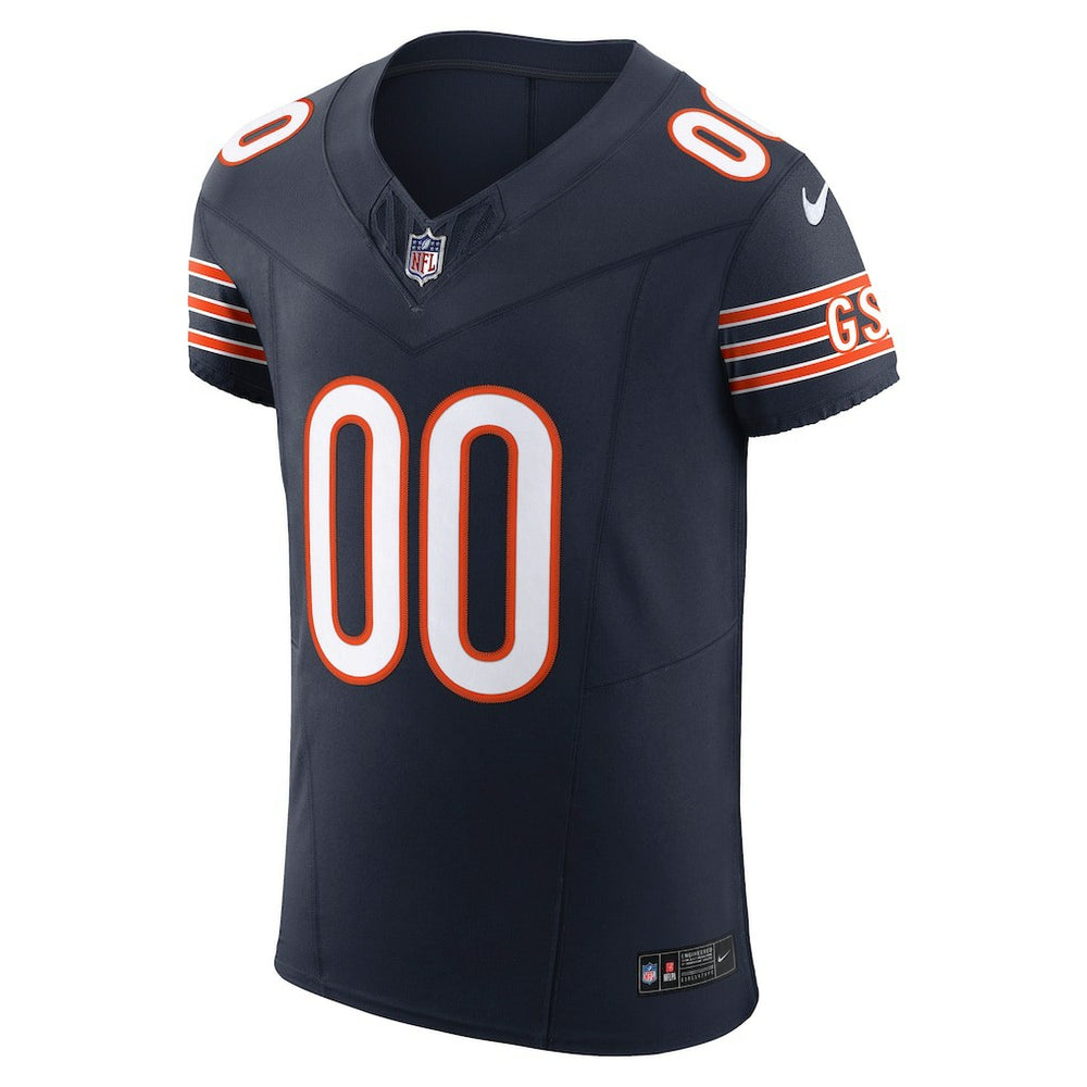 Chicago Bears Vapor F.U.S.E. Elite Custom Jersey Navy