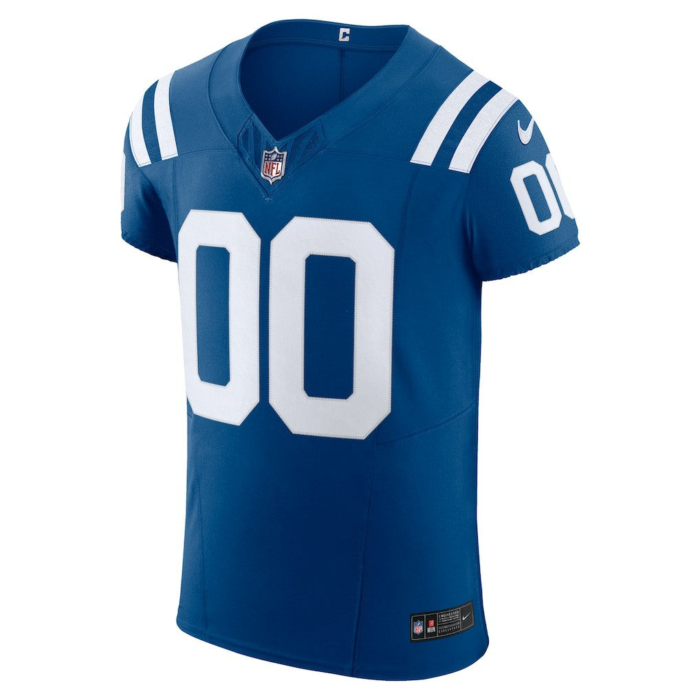 Indianapolis Colts Vapor F.U.S.E. Elite Custom Jersey Royal