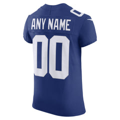 New York Giants Vapor F.U.S.E. Elite Custom Jersey Royal