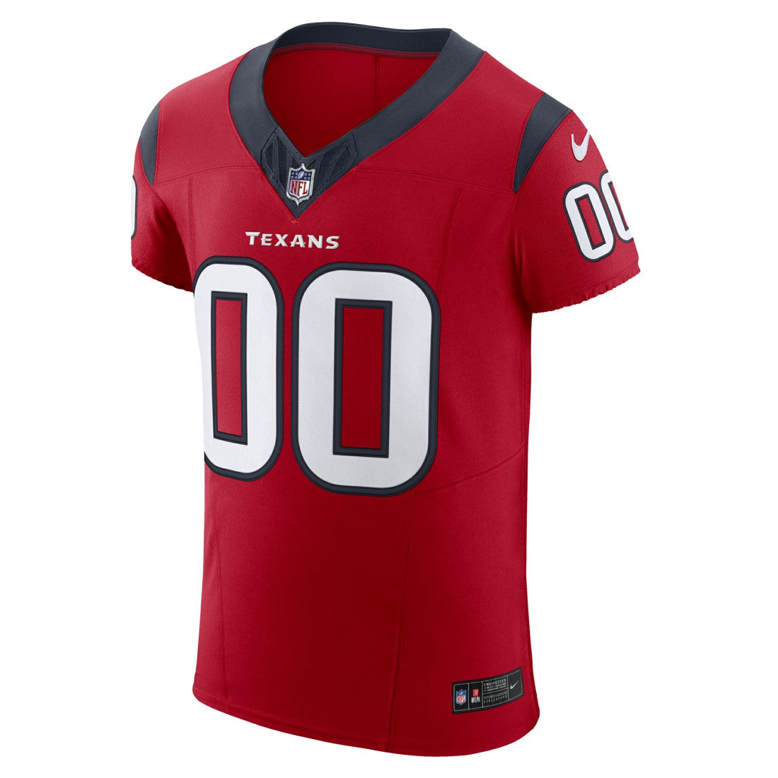 Houston Texans Alternate Vapor F.U.S.E. Elite Custom Jersey Red