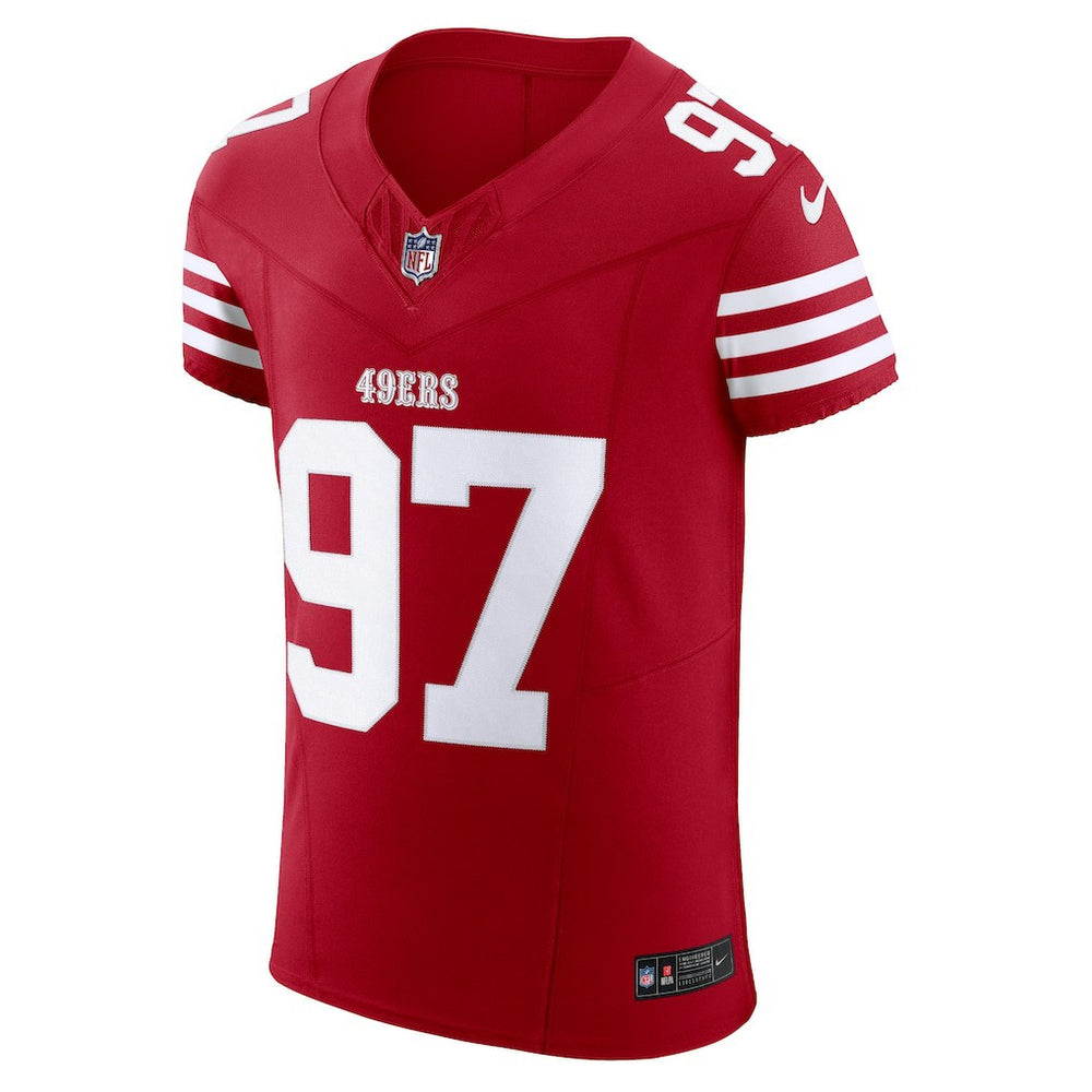 Nick Bosa San Francisco 49ers Vapor F.U.S.E. Elite Jersey Scarlet
