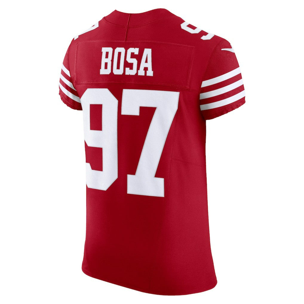Nick Bosa San Francisco 49ers Vapor F.U.S.E. Elite Jersey Scarlet