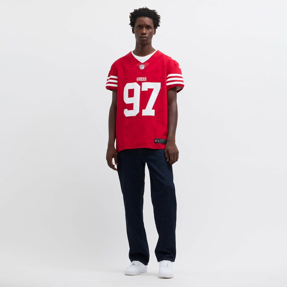 Nick Bosa San Francisco 49ers Vapor F.U.S.E. Elite Jersey Scarlet