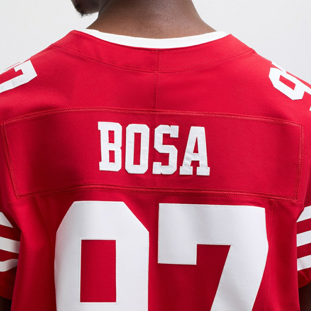 Nick Bosa San Francisco 49ers Vapor F.U.S.E. Elite Jersey Scarlet