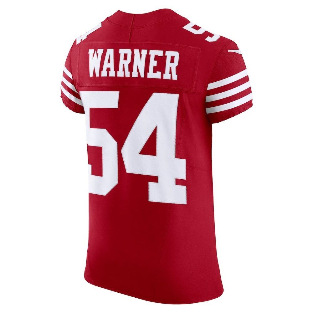 Fred Warner San Francisco 49ers Vapor F.U.S.E. Elite Jersey Scarlet