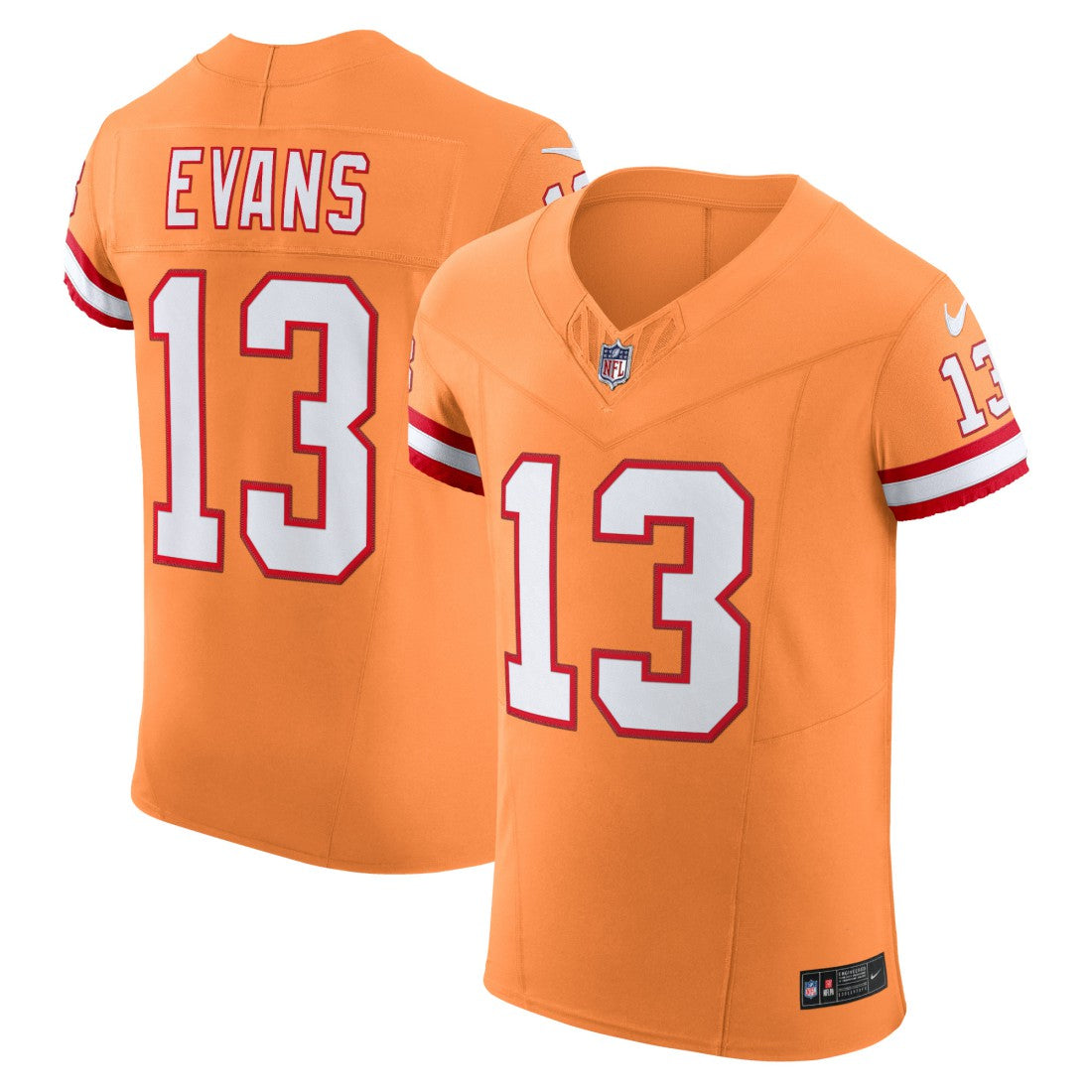 Mike Evans Tampa Bay Buccaneers Alternate Vapor F.U.S.E. Elite Jersey Orange