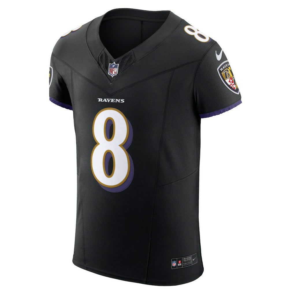 Lamar Jackson Baltimore Ravens Alternate Vapor F.U.S.E. Elite Jersey Black
