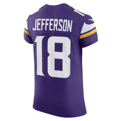 NFL Justin Jefferson Minnesota Vikings Vapor F.U.S.E. Elite Jersey - Purple
