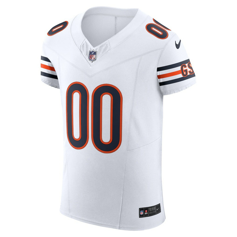 Chicago Bears Vapor F.U.S.E. Elite Custom Jersey White