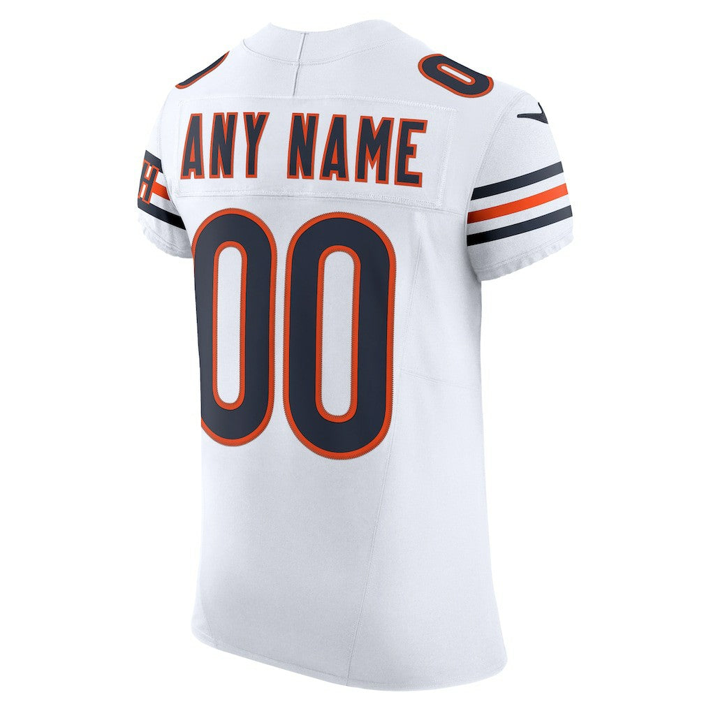 Chicago Bears Vapor F.U.S.E. Elite Custom Jersey White