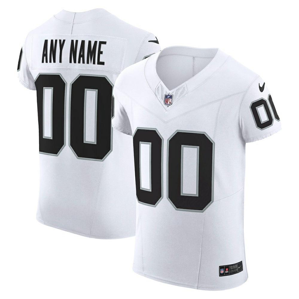 Las Vegas Raiders Vapor F.U.S.E. Elite Custom Jersey White