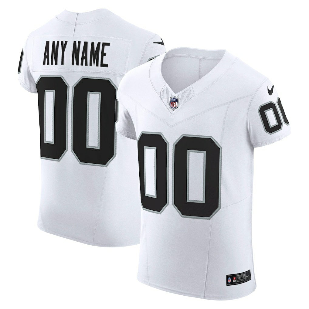 Las Vegas Raiders Vapor F.U.S.E. Elite Custom Jersey White